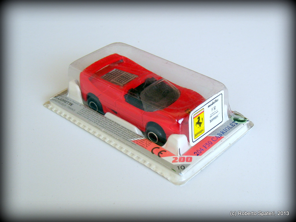 Majorette Ferrari F50 Cabriolet (n.204)